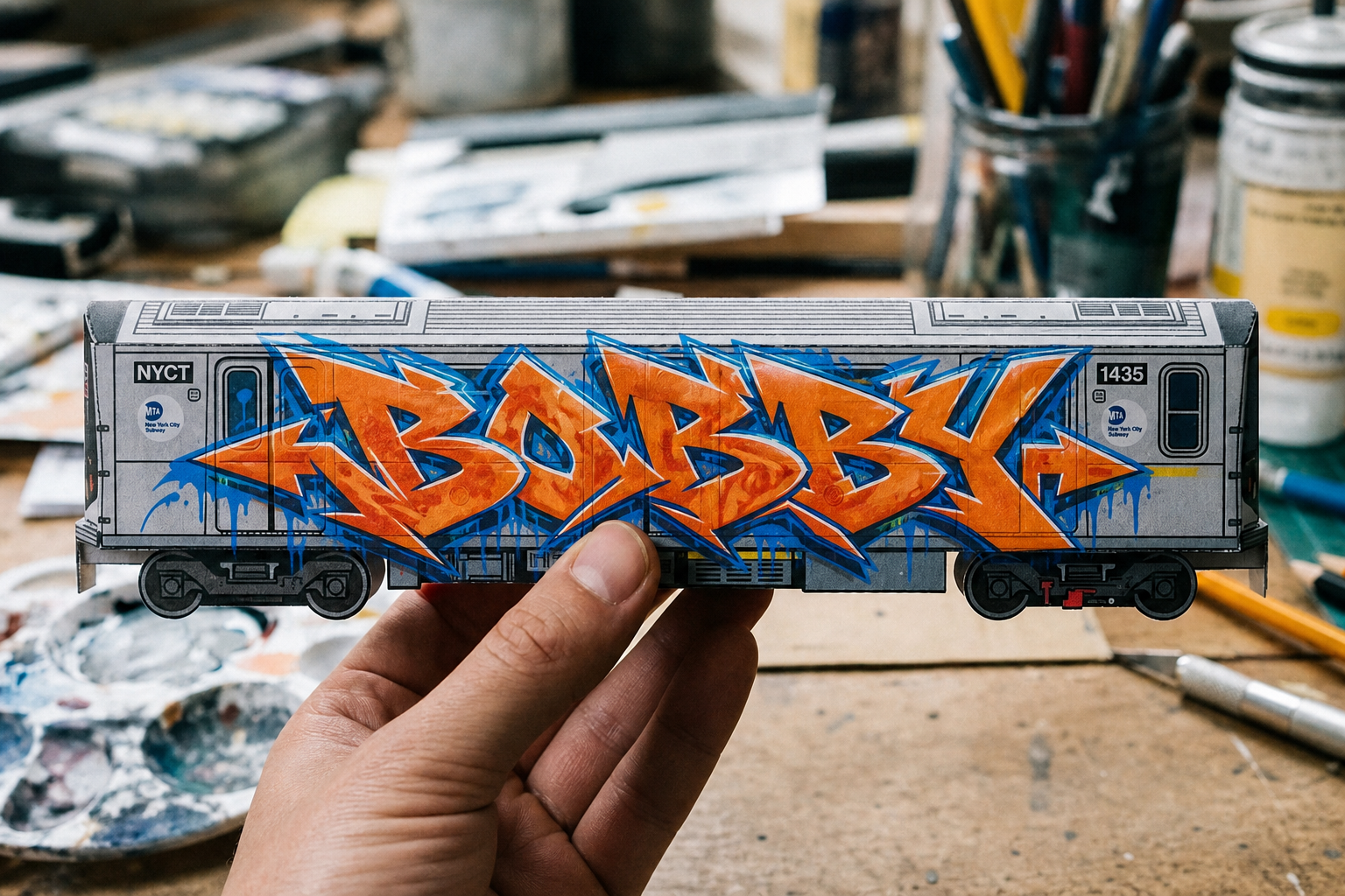 Graffiti of bobby