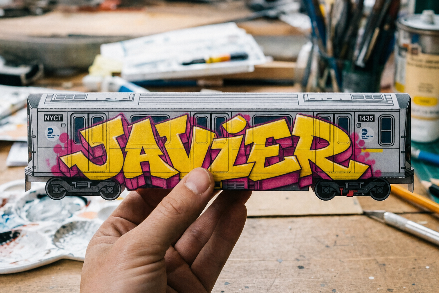 Graffiti of Javier