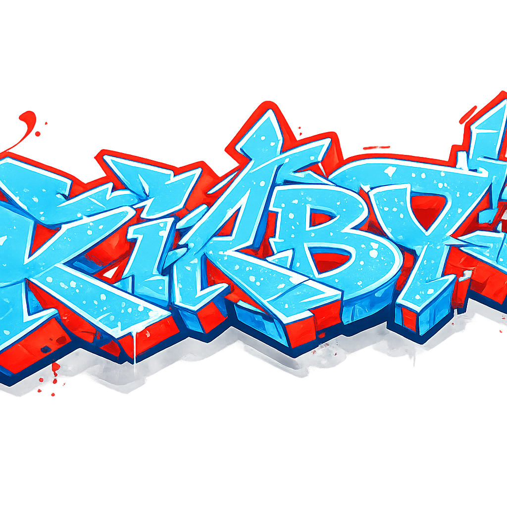 Graffiti of Kirby