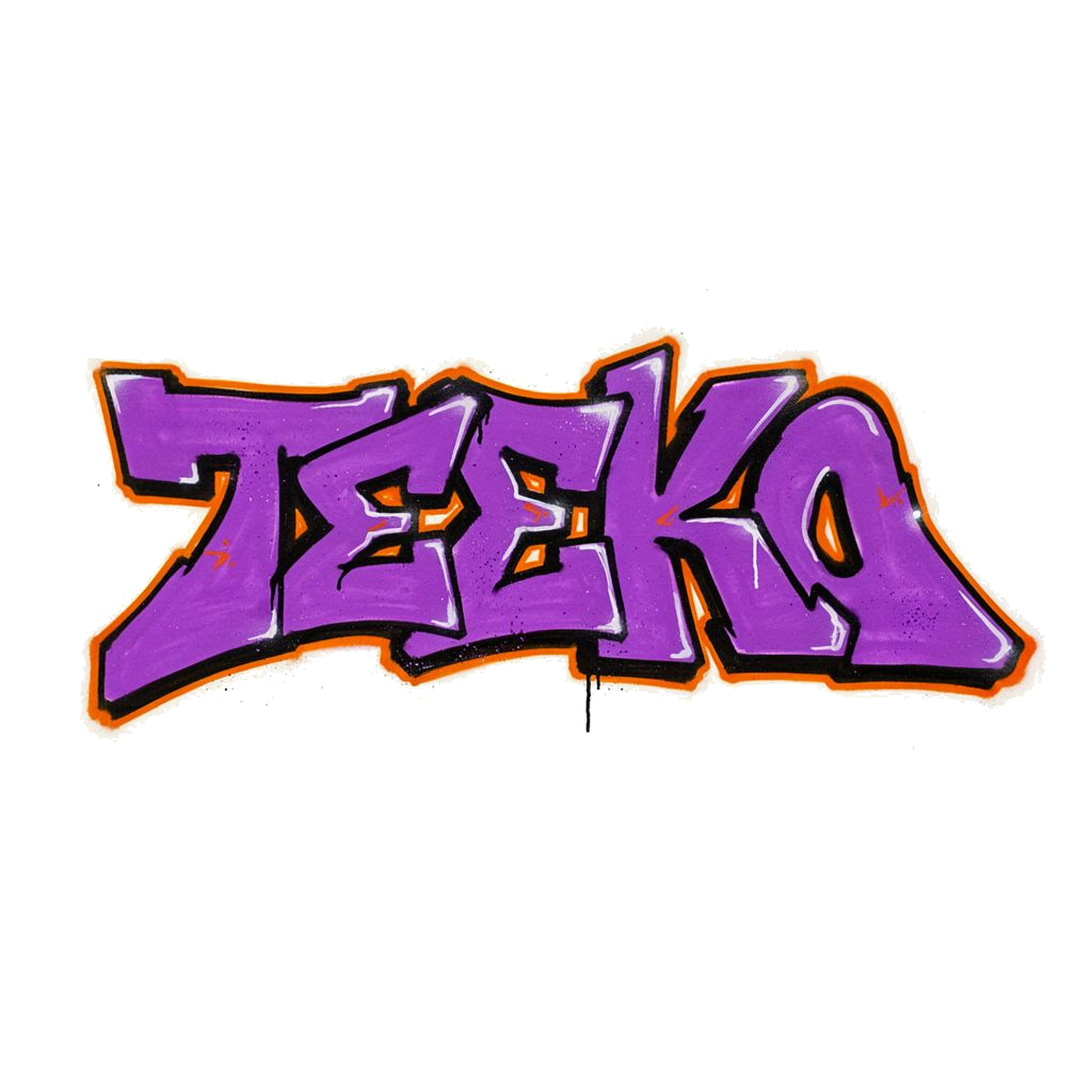 Graffiti of teeko