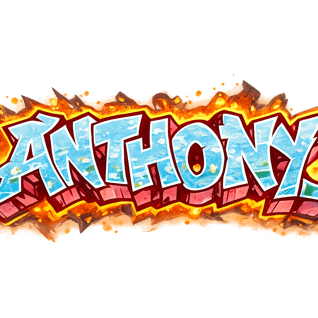 Graffiti of ANTHONY