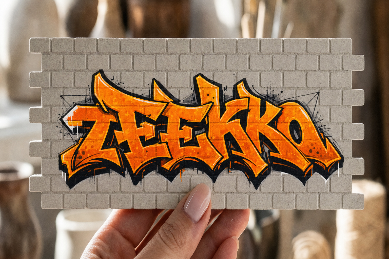 Graffiti of teeko