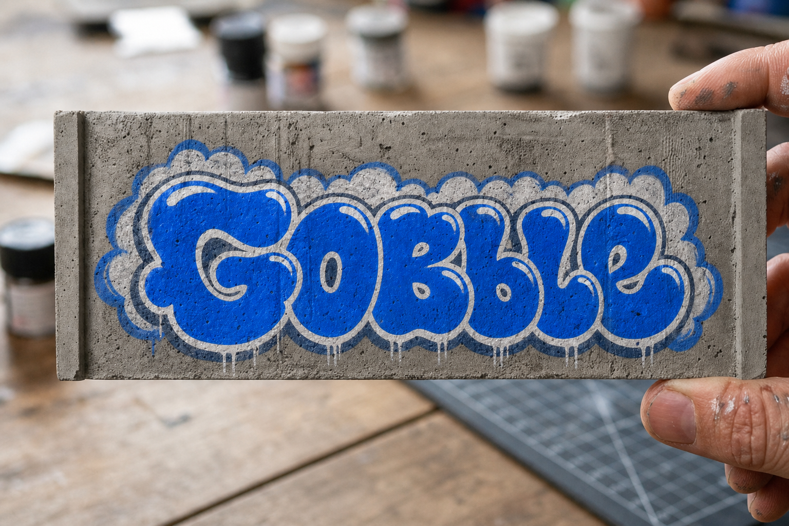 Graffiti of Gobble