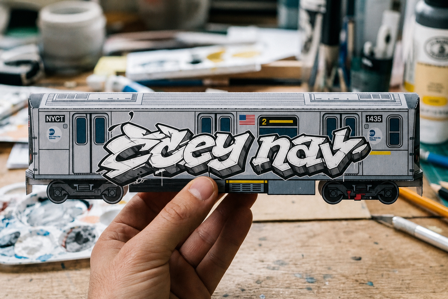 Graffiti of Joey nav