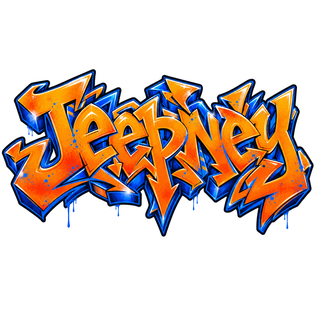 Graffiti of Jeepney