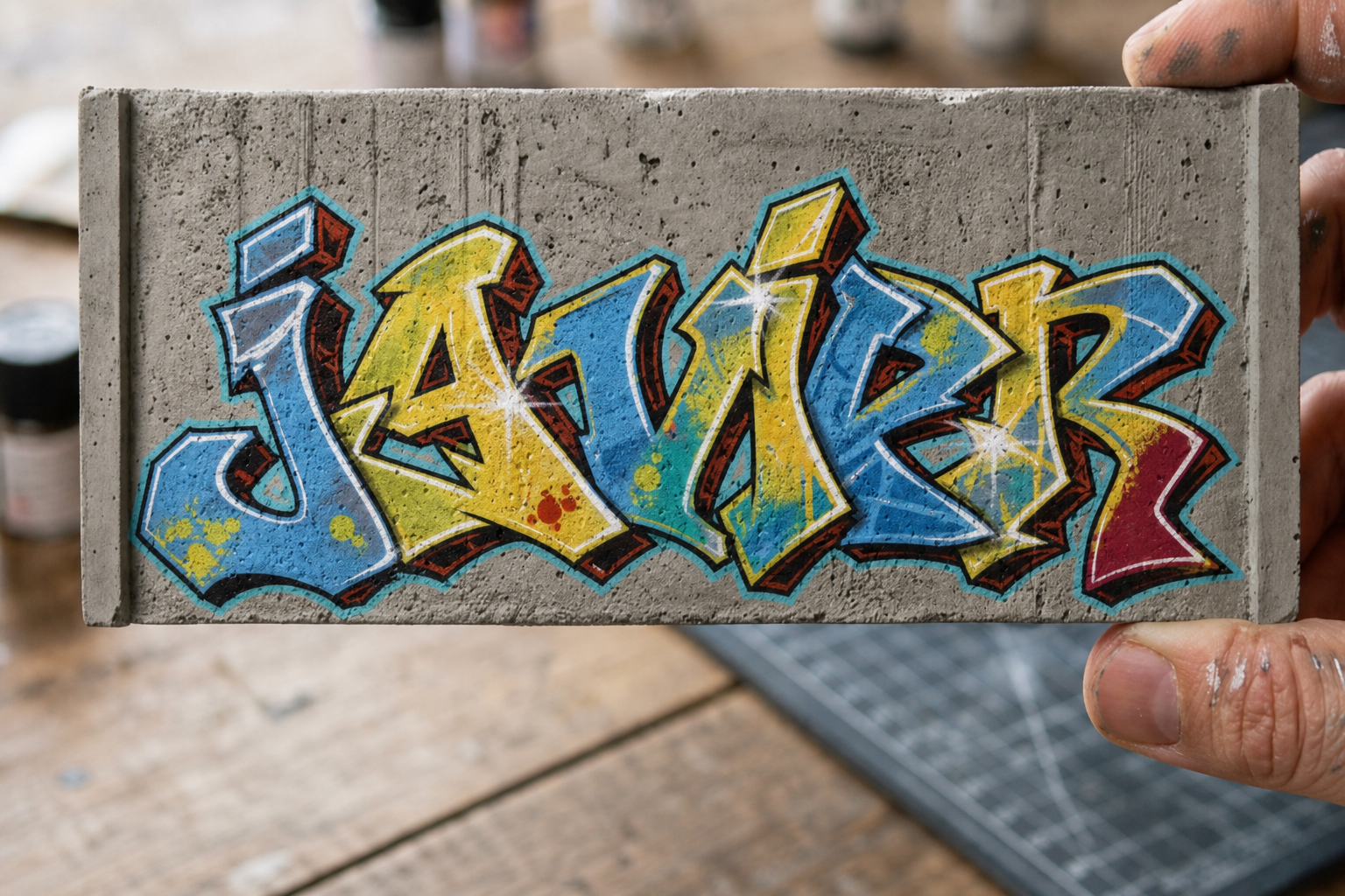 Graffiti of javier